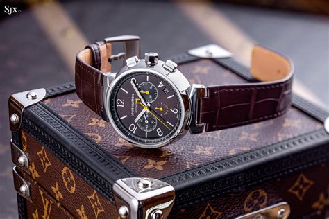 louis vuitton watch tambour automatic chronograph|Louis Vuitton tambour chronograph watch.